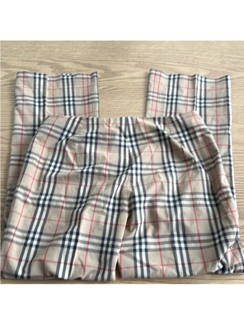 Authentic Burberry Plaid Cotton Blend
Bootcut Pants Size 12. - Picture 7 of 8